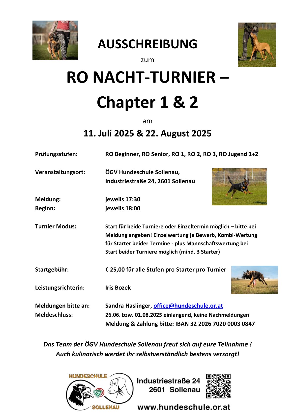 Ausschreibung RO Nachtturnier Chapter 1 + 2
